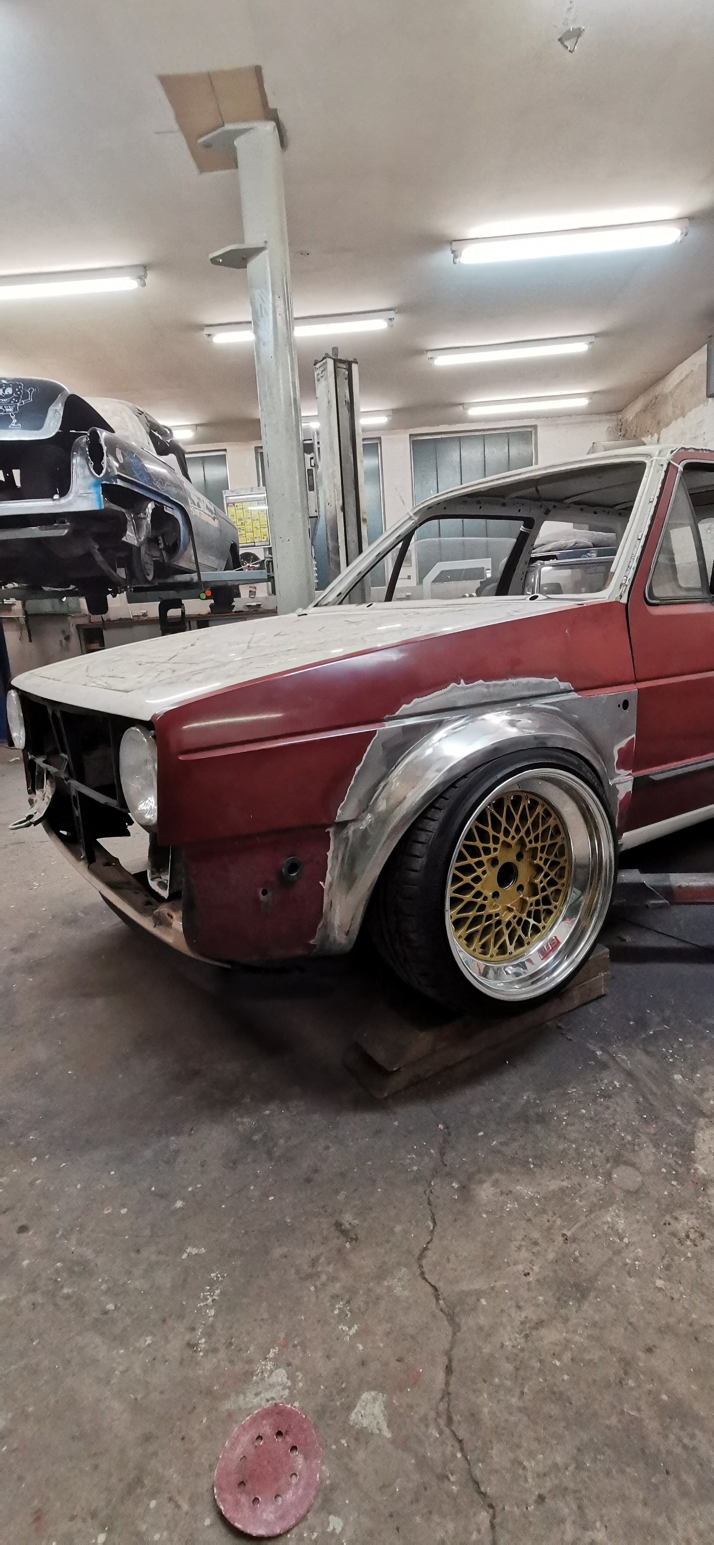 DIY "Weld in" Wheel Arch Sheetmetal or VW Golf/Jetta/Rabbit MK2
