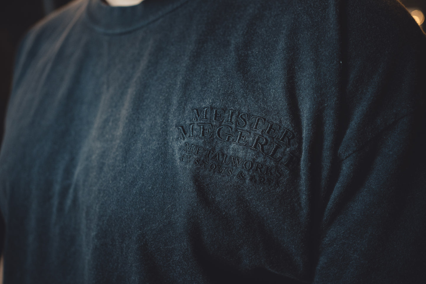 "SCOOTER" T-Shirt Black Acid Wash