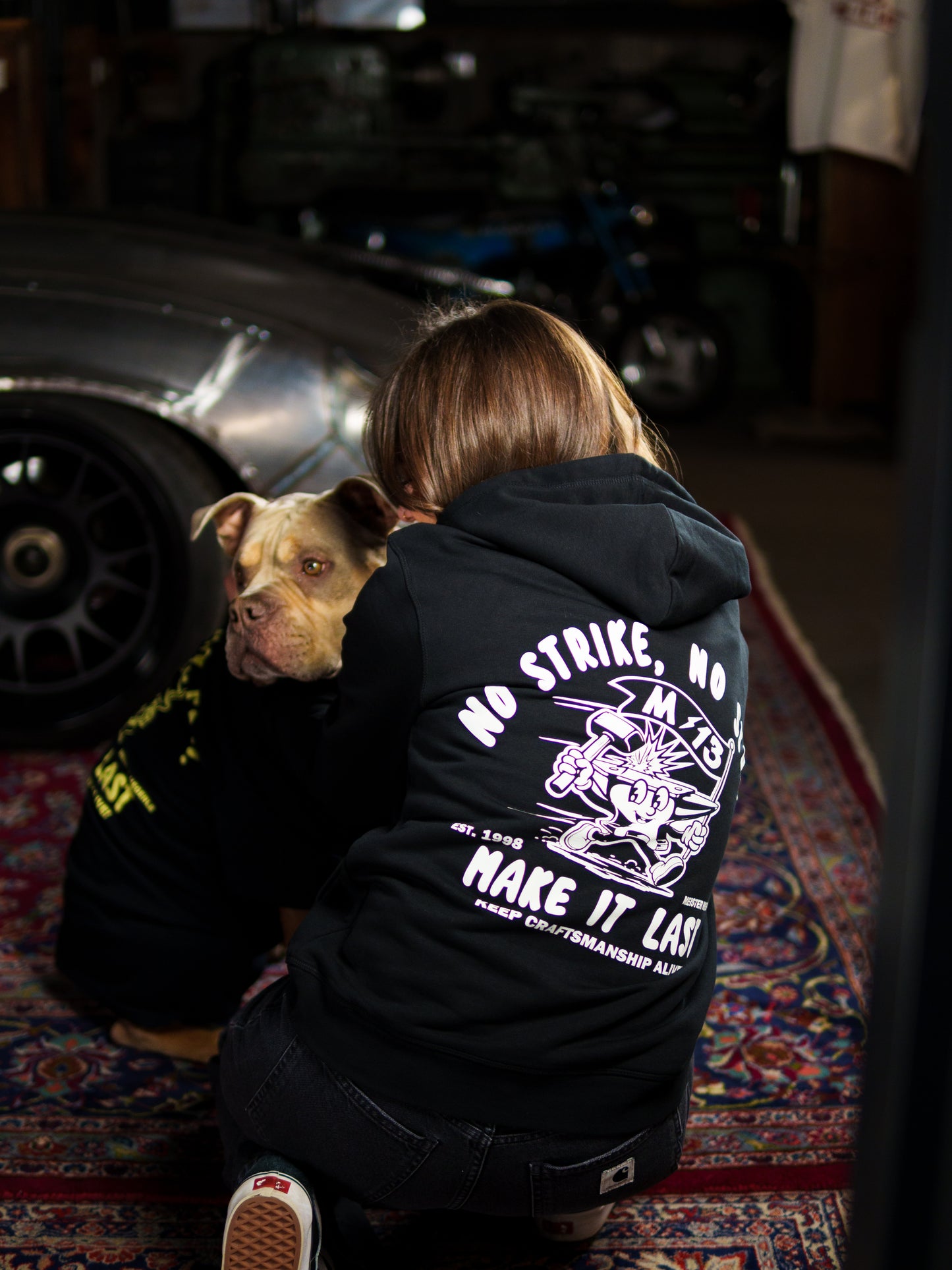 Hoodie "No Strike - No Story" black