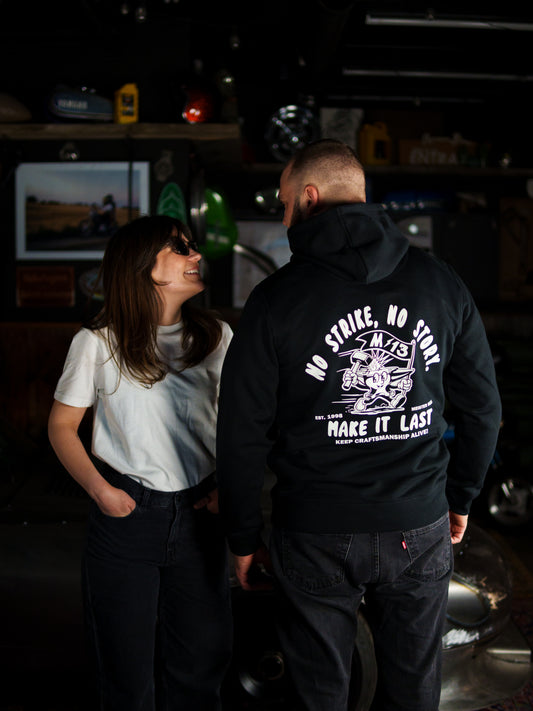 Hoodie "No Strike - No Story" black