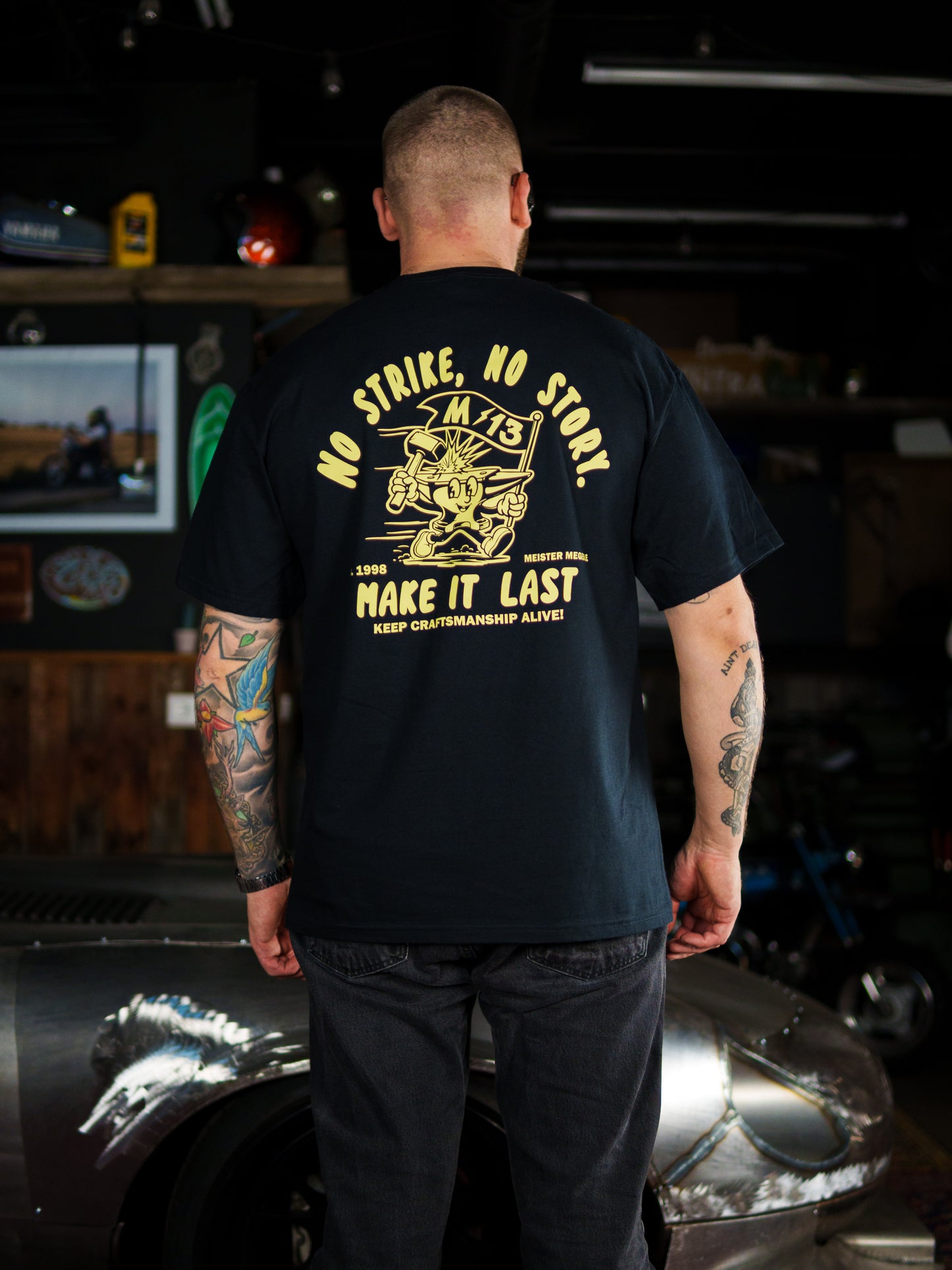 T-Shirt "No Strike - No Story" black