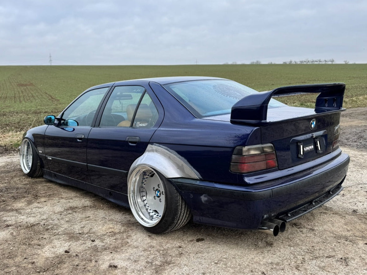 Theoretischer Kurs: Radlaufverbreiterung Stage 2 anhand eines BMW E36