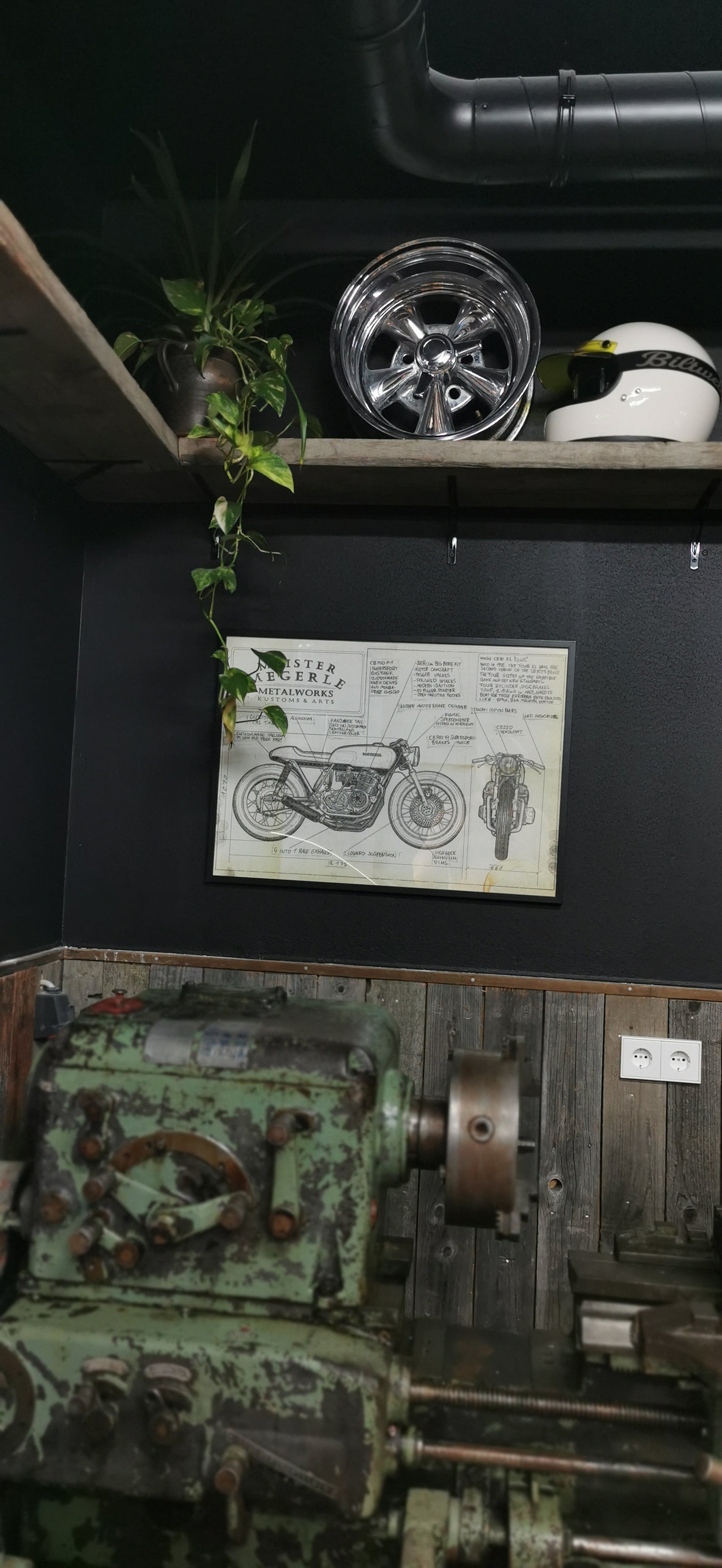Print Honda Four